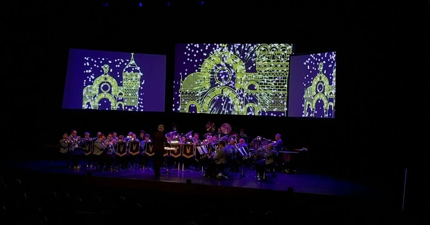 Photograph shared by The KNDS Fairey Band with its update, “We’re excited to announce that for our upcoming performance of Pictures at an Exhibition on…”.